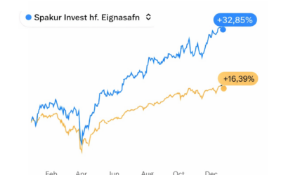 Spakur skilar 32,85% ávöxtun 2025